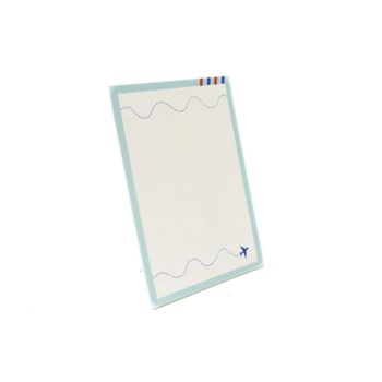 Porte Menu Billet D'Avion Tendances Fetes 12 x 18 x 0.7 cm