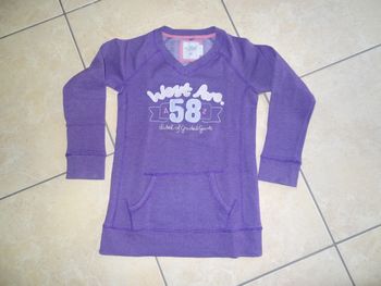 Pull violet H&M T12ans