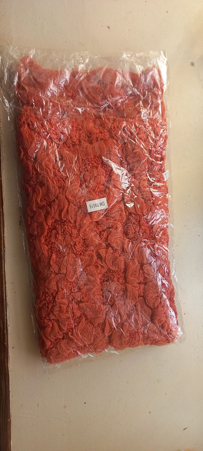 Écharpe corail