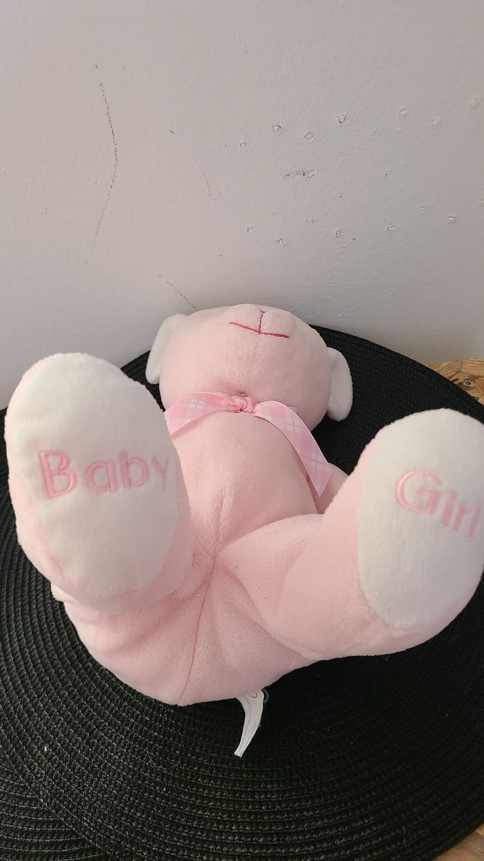 doudou ours rose birthdays - photo numéro 3