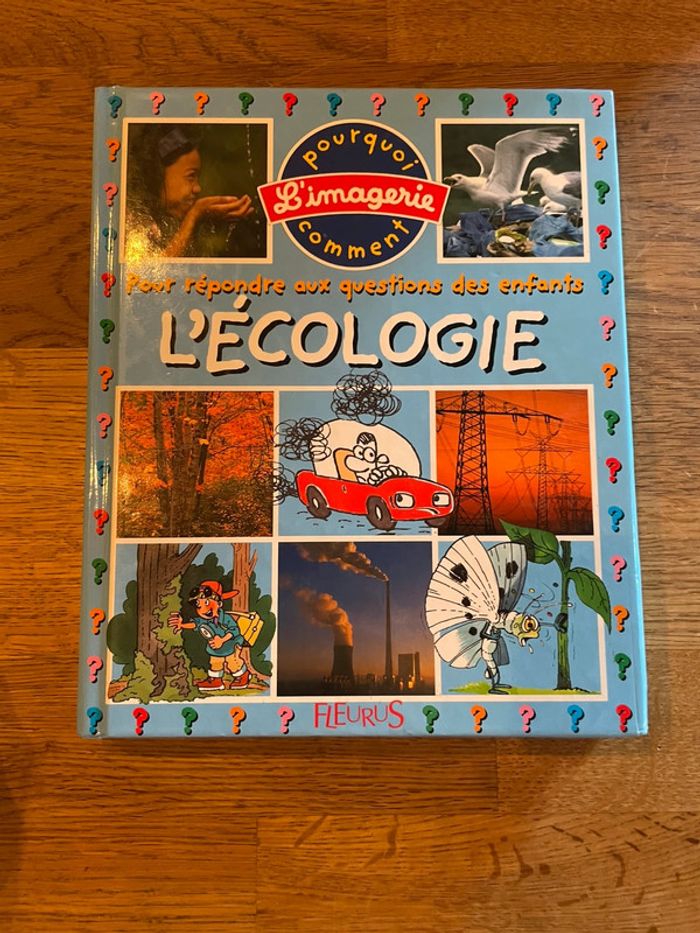 Livre Fleurus L’imagerie de l’écologie