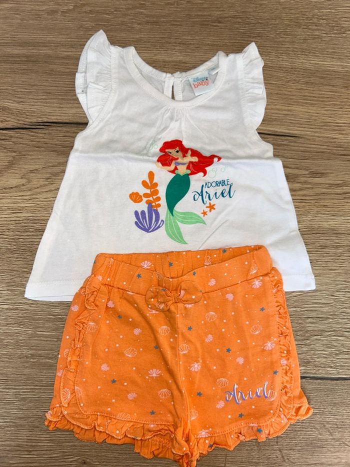 Ensemble Ariel taille 6mois