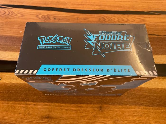 Pokémon ETB Coffret Dresseur D'Elite EV10.5 Foudre Noire Scellé FR - photo numéro 5