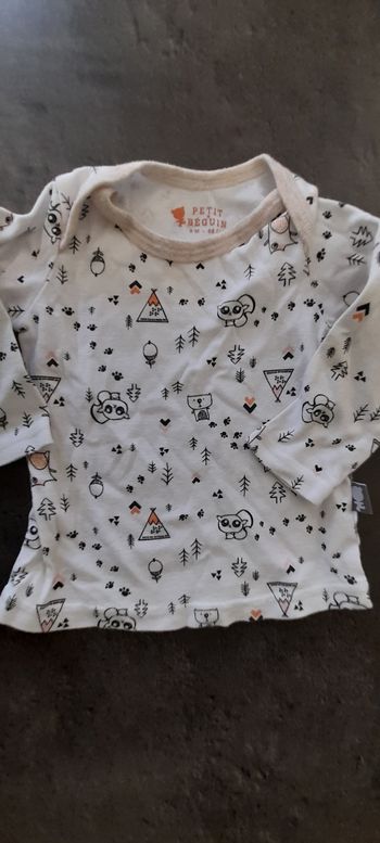 tee shirt Petit Beguin 6 mois