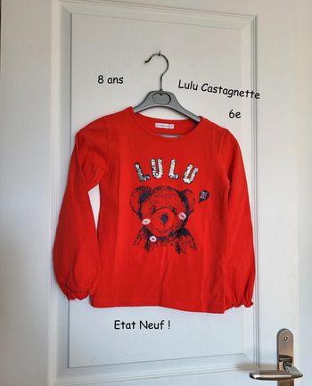 T-shirt manche longue Lulu Castagnette
