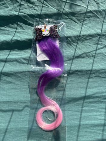 Pince à cheveux licorne