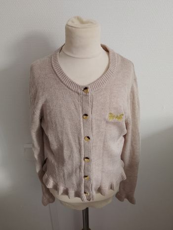 Gilet beige Karl Marc John 8 ans