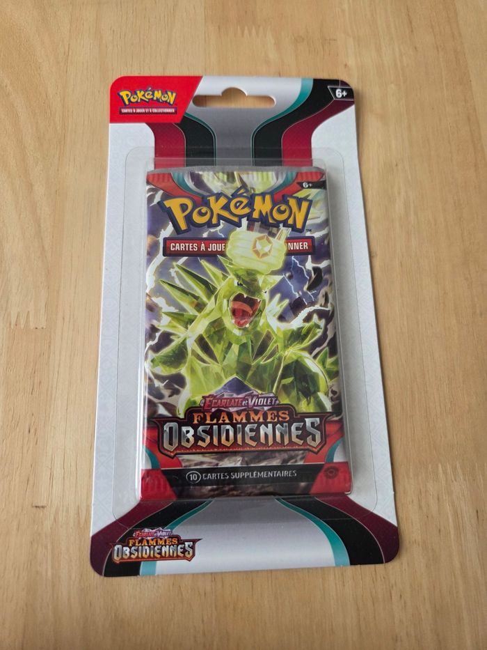 Pokemon Blister booster Flammes Obsidiennes EV3 Art Set - photo numéro 8