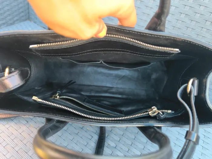 Sac à main avec bandoulière cuir effet crocodile Balenciaga - photo numéro 6