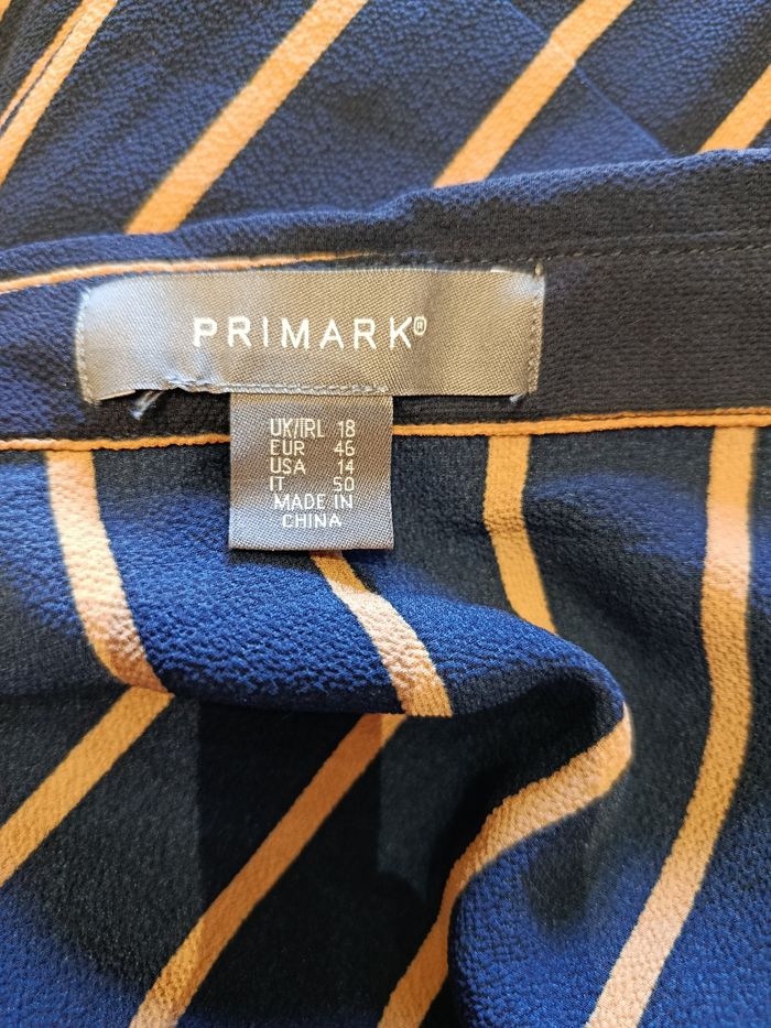 Robe nouée rayée A1435 - photo numéro 2