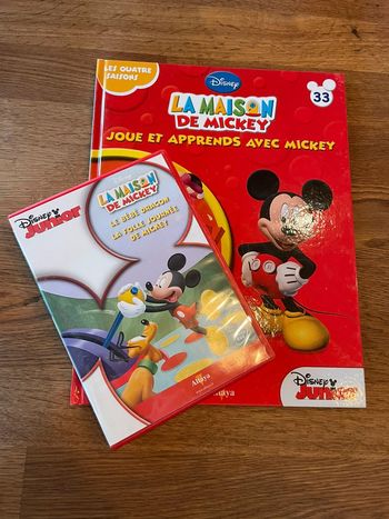 Livre Disney Junior La maison de Mickey Numero 33 avec le DVD Numéro 33