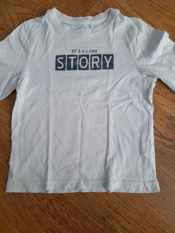 Tee shirt manches longues 4 ans