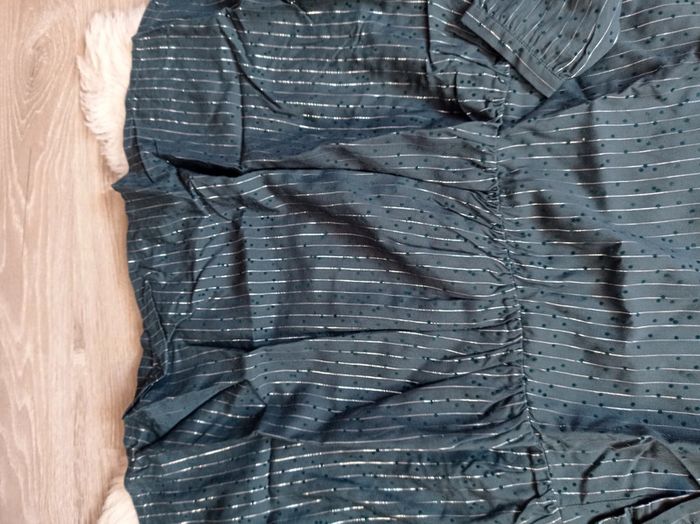 Neuf little Karl Marc John robe vert et doré Noël 10 ans 👉 composez votre lot ! - photo numéro 5