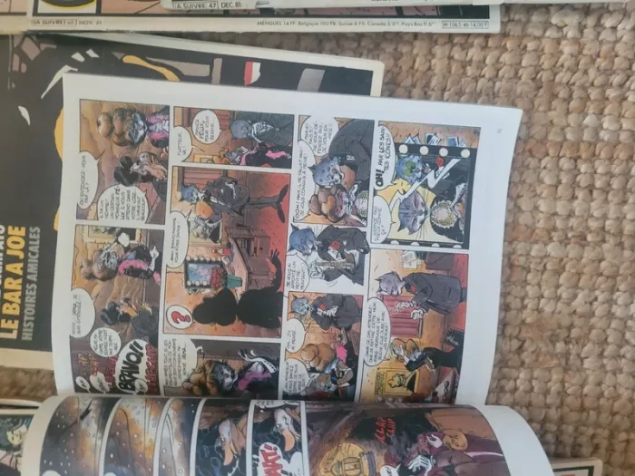 Lot de 39 numéros du magazine culte (À Suivre)De la fin des années 70 à 1983 - photo numéro 10