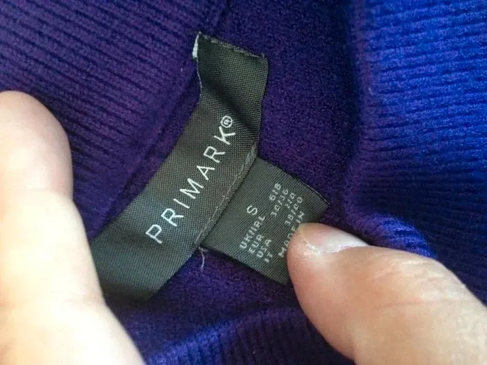 Pull ras du cou manches longues zippe oversize XS 34 Primark - photo numéro 7