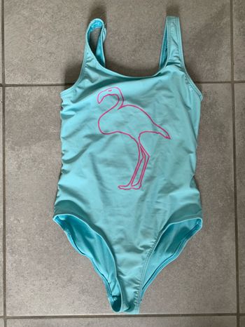 Maillot de bain turquoise 10 ans