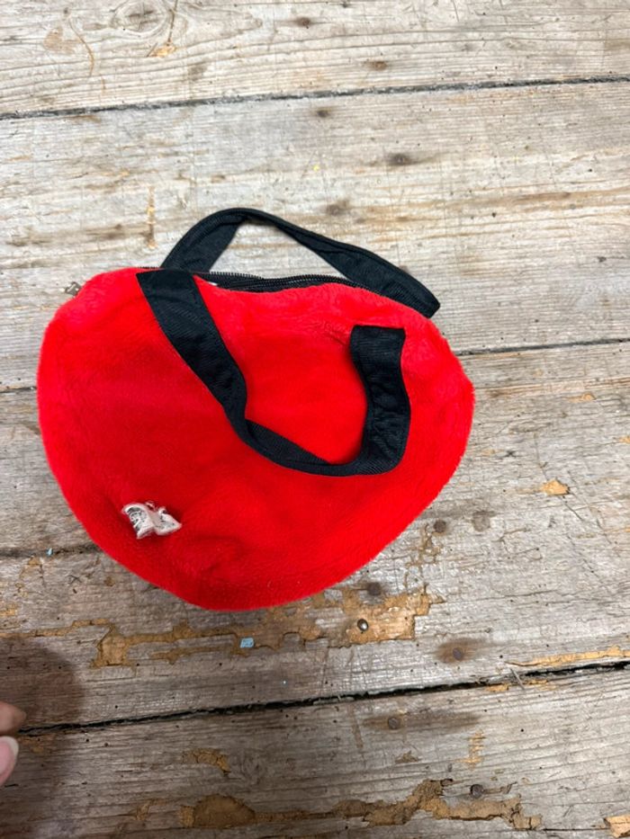 Sac cœur rouge je t’aime - photo numéro 2