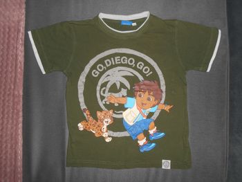 Tee-shirt Diego (Go, Diego, Go !), taille: 5 ans