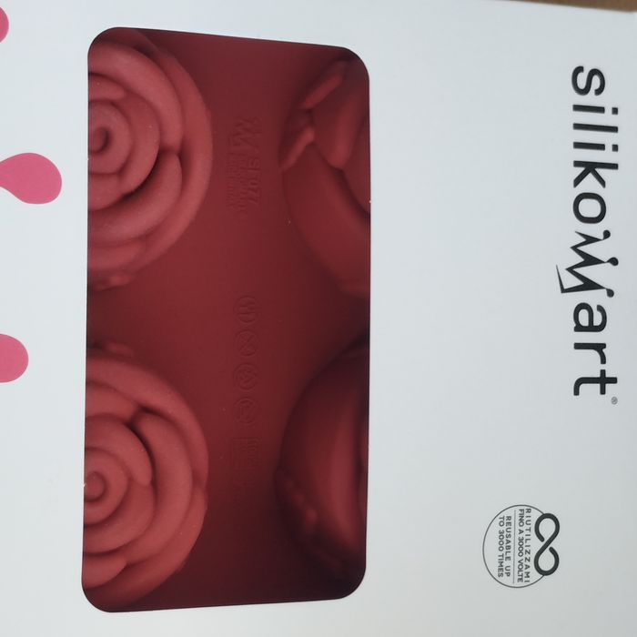 Moules Silicone 3D 6 Roses de Silikomart Neuf - photo numéro 2