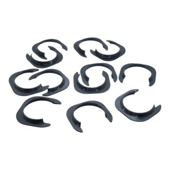 Lot de 12 adaptateurs noir pour pots La Laitière – Multidélices