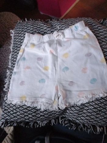 Short primark taille 86cm 12/18mois