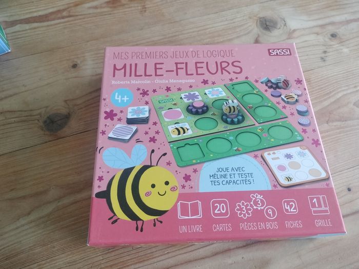Mes premiers jeux de logique mille-fleurs Sassi neuf
