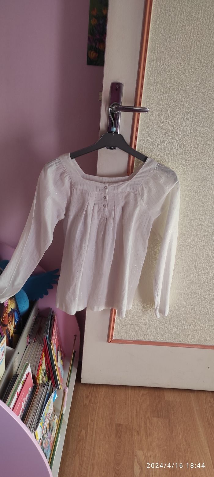 Chemise fille paillettes C.F.K taille 12 ans - photo numéro 12