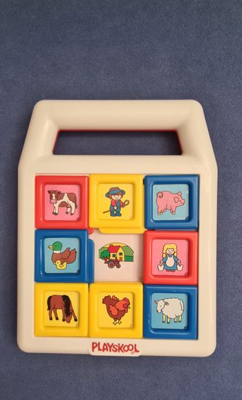 Puzzle coulissant thème La Ferme - Playskool