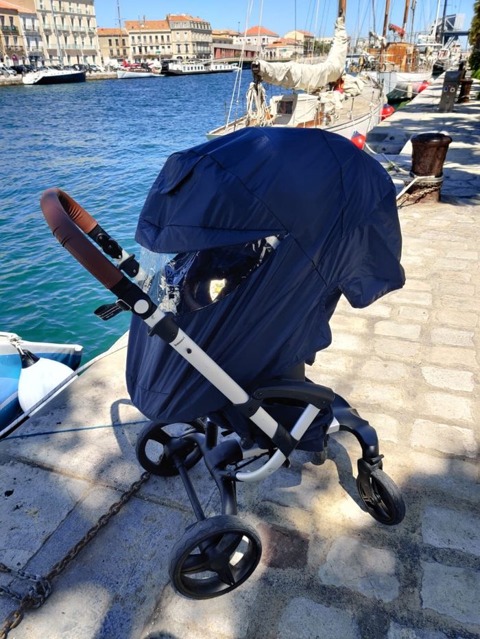 Poussette duo Bonavi 2.0 – Navy Blue – avec accessoires – 189 € au lieu de 450 euros - photo numéro 2