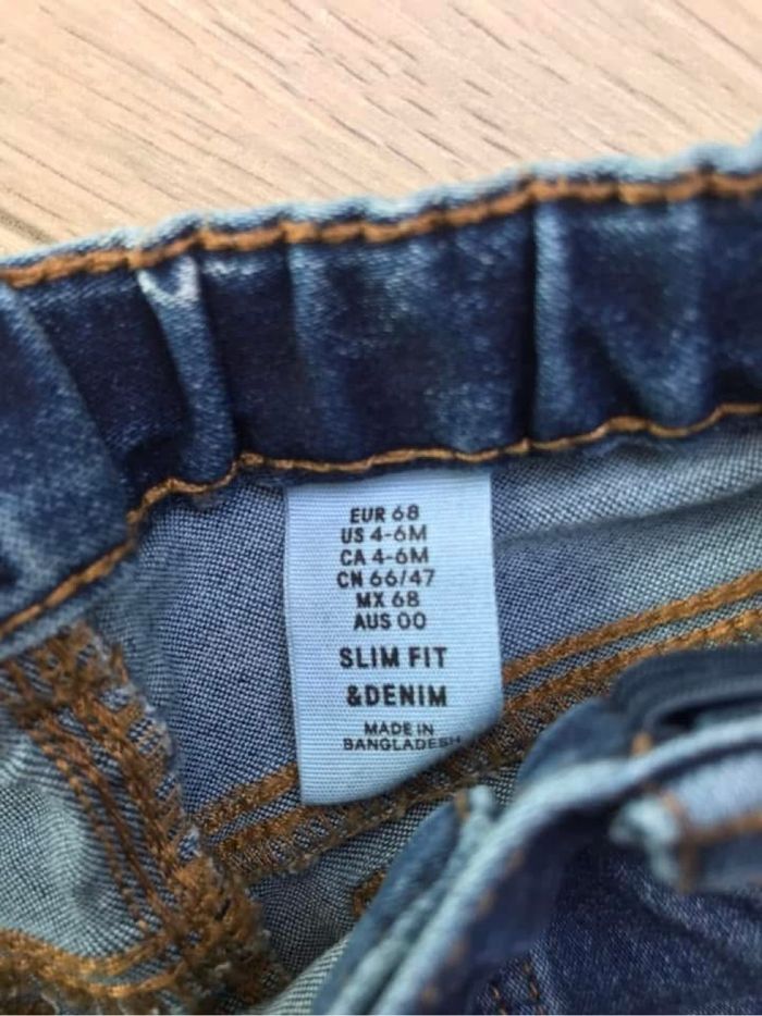 Lot de 2 jeans 4/6M - photo numéro 3