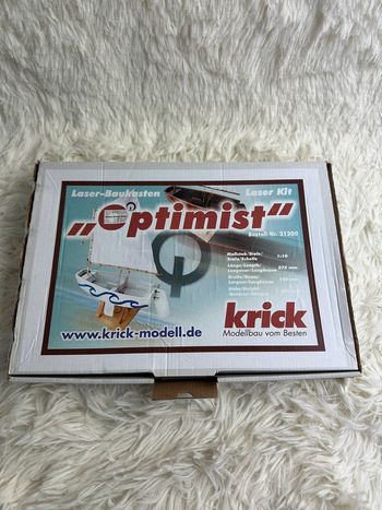Maquette de voilier optimist Krick modell