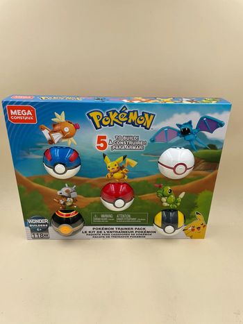 Coffret Pokémon Mega Construx le kit de l’entraîneur Pokémon neuf