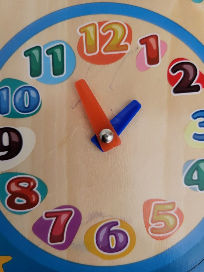 Horloge éducative - photo numéro 2