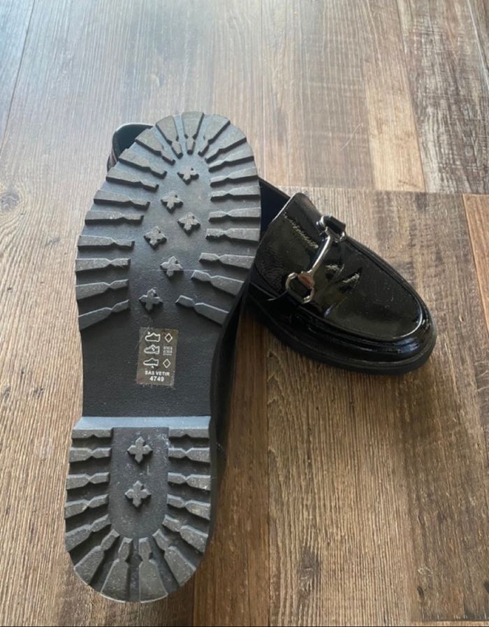 Mocassin vernis noire - photo numéro 3