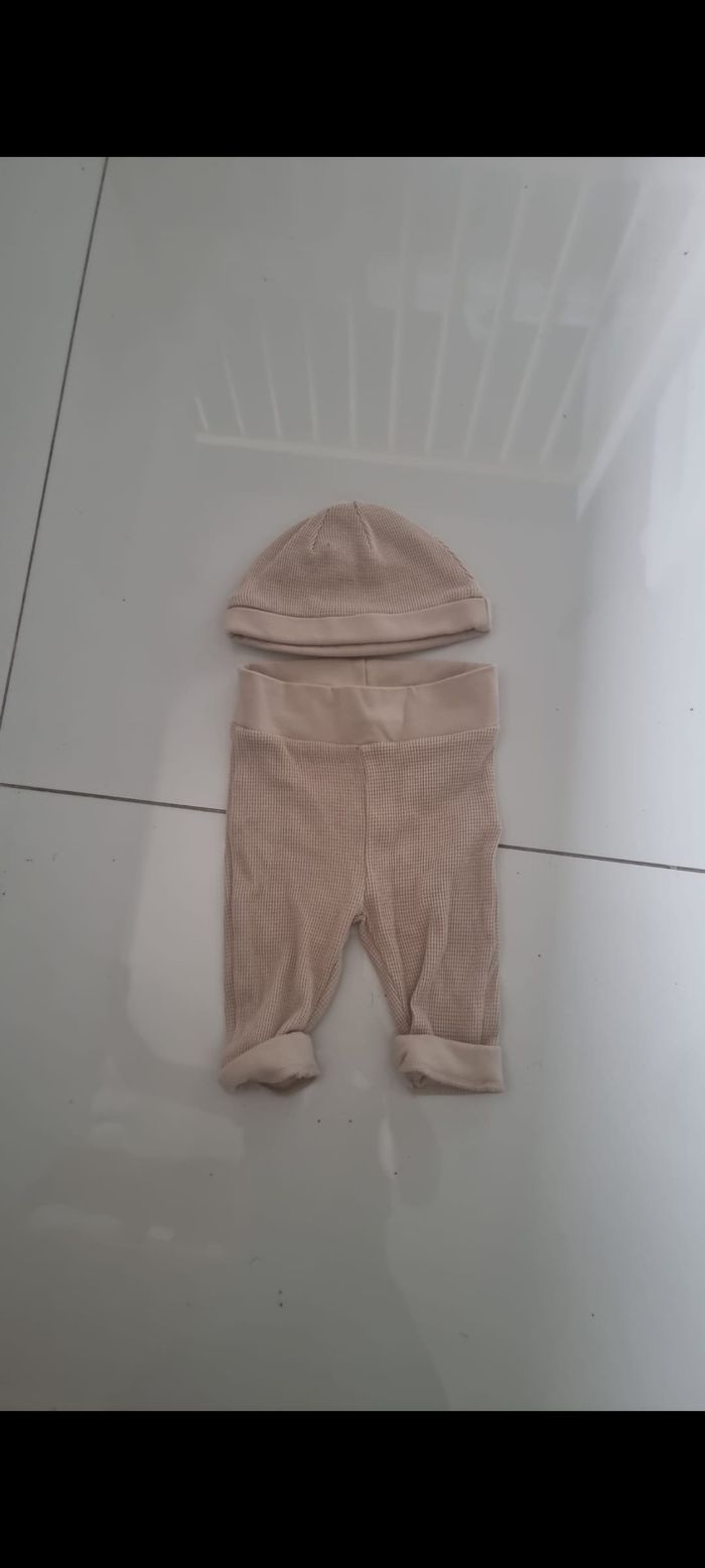 Ensemble pantalon et bonnet bébé orchestra