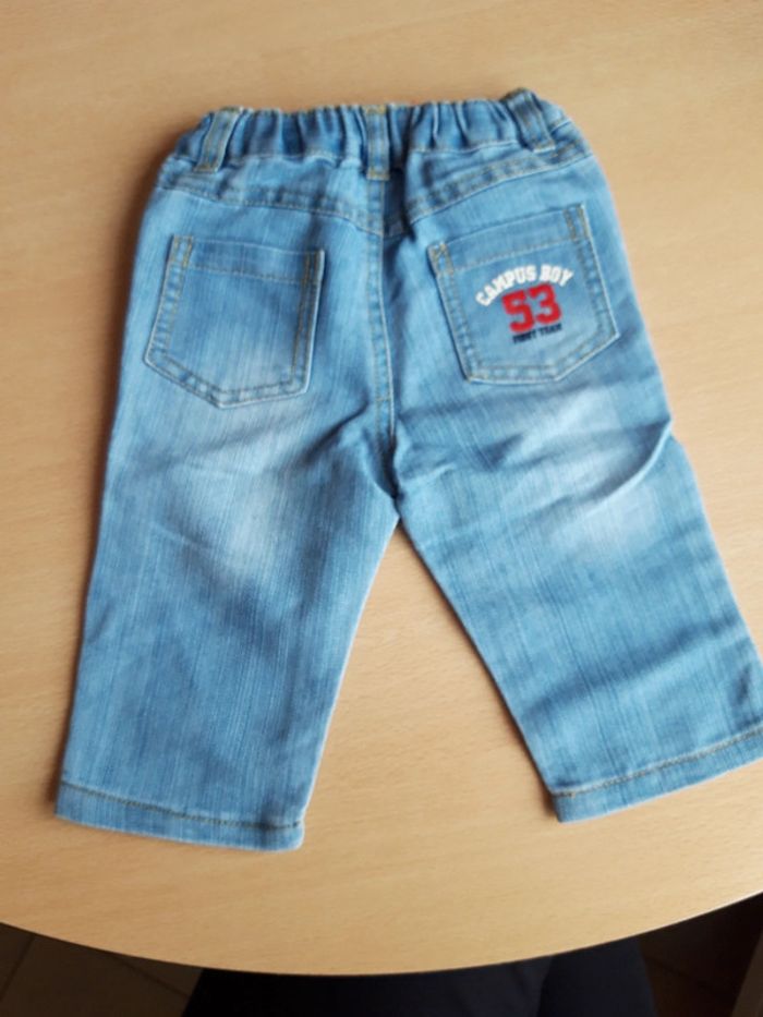 Jeans fin tissaia 6 mois - photo numéro 4