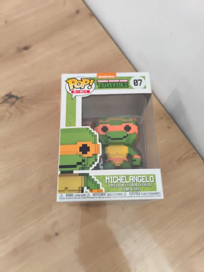Figurine Funko pop tortues ninja Michelangelo - photo numéro 4