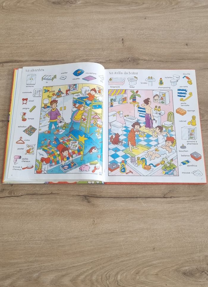 Grand livre imagier 1000 1ers mots en image - photo numéro 4
