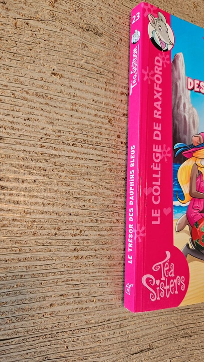 Livre enfant Téa Stilton L trésor des dauphins bleus, nickel - photo numéro 2