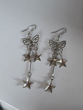 Boucles d’oreilles papillons