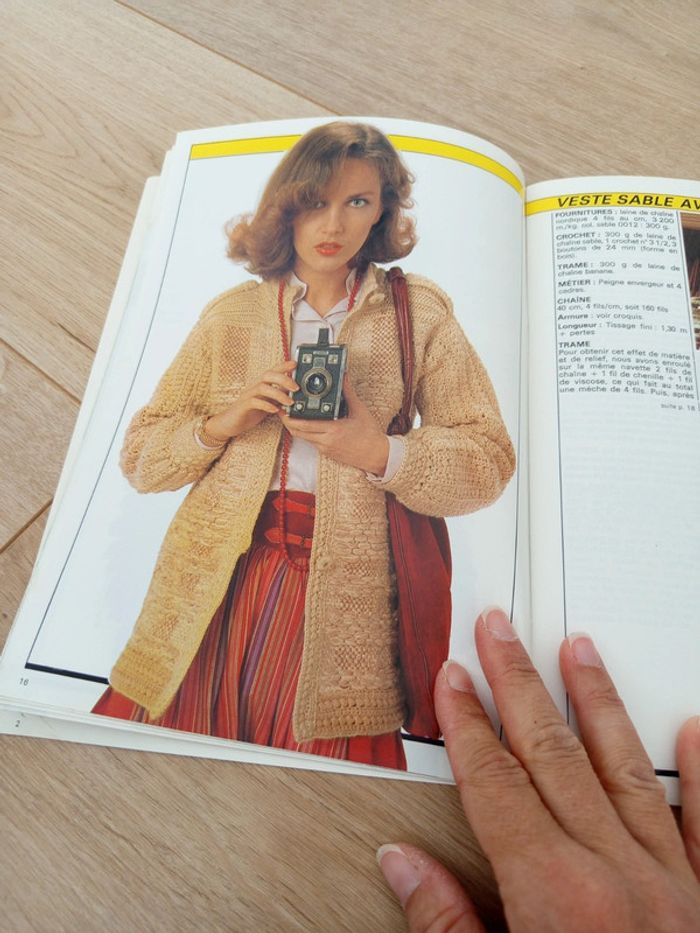Magazine tricot sélection tissage mode - photo numéro 4