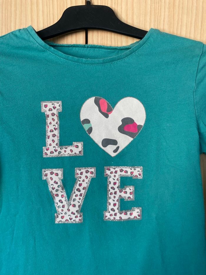 T-shirt « love » 8 ans - photo numéro 2