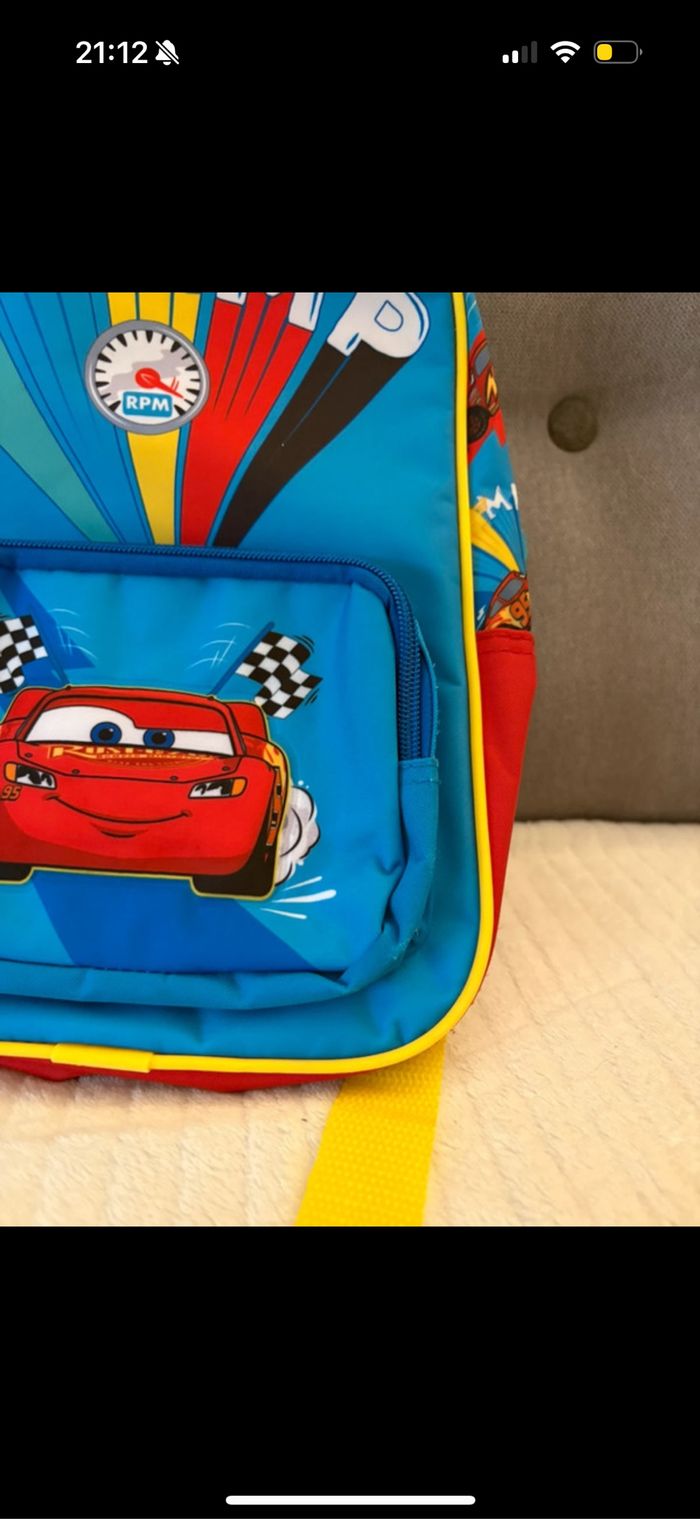 Sac à dos maternelle cars - photo numéro 2