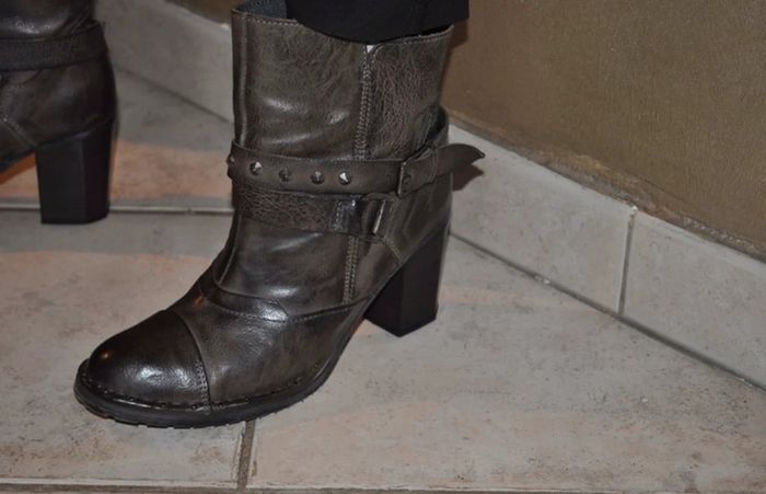 Bottines grise/bronze neuve - photo numéro 6