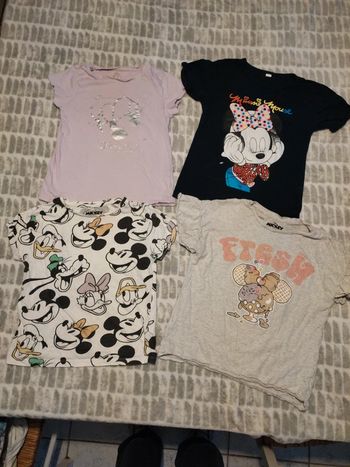 Tee-shirts Minnie Disney 7-8 ans