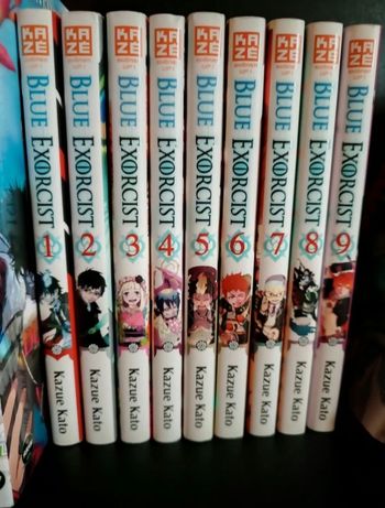 Manga Blue exorciste tome 1 à 9