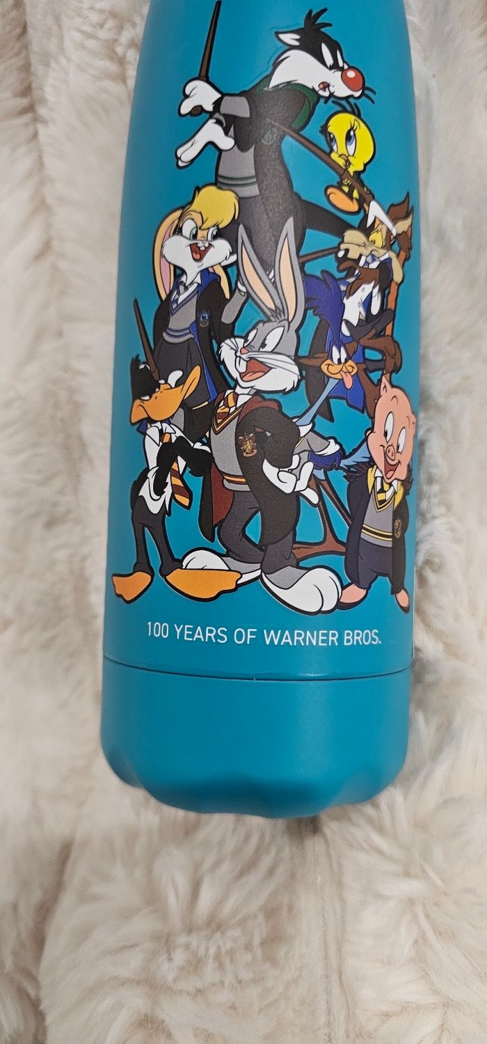 Magnifique gourde isotherme 500ml Looney Tunes & Poudlard Neuf - photo numéro 3