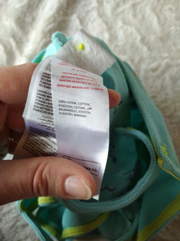 Salopette short Garçon 6 mois Dinosaure Jubosac Du pareil au même - photo numéro 8