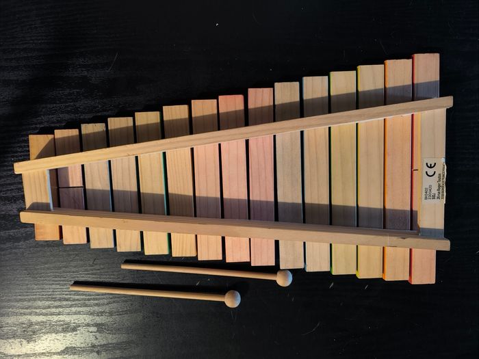 Xylophone en bois à 15 touches - photo numéro 3
