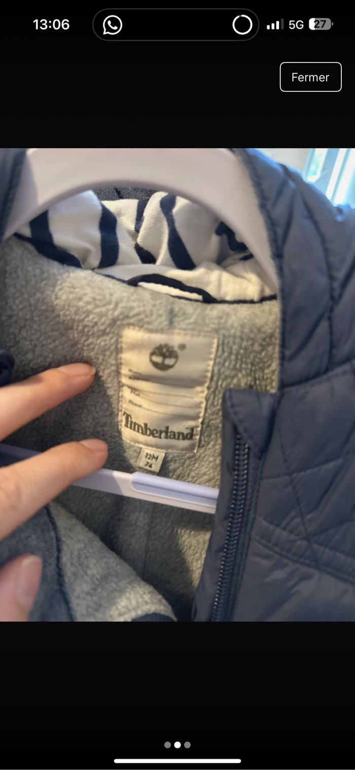 Combinaison timberland - photo numéro 3